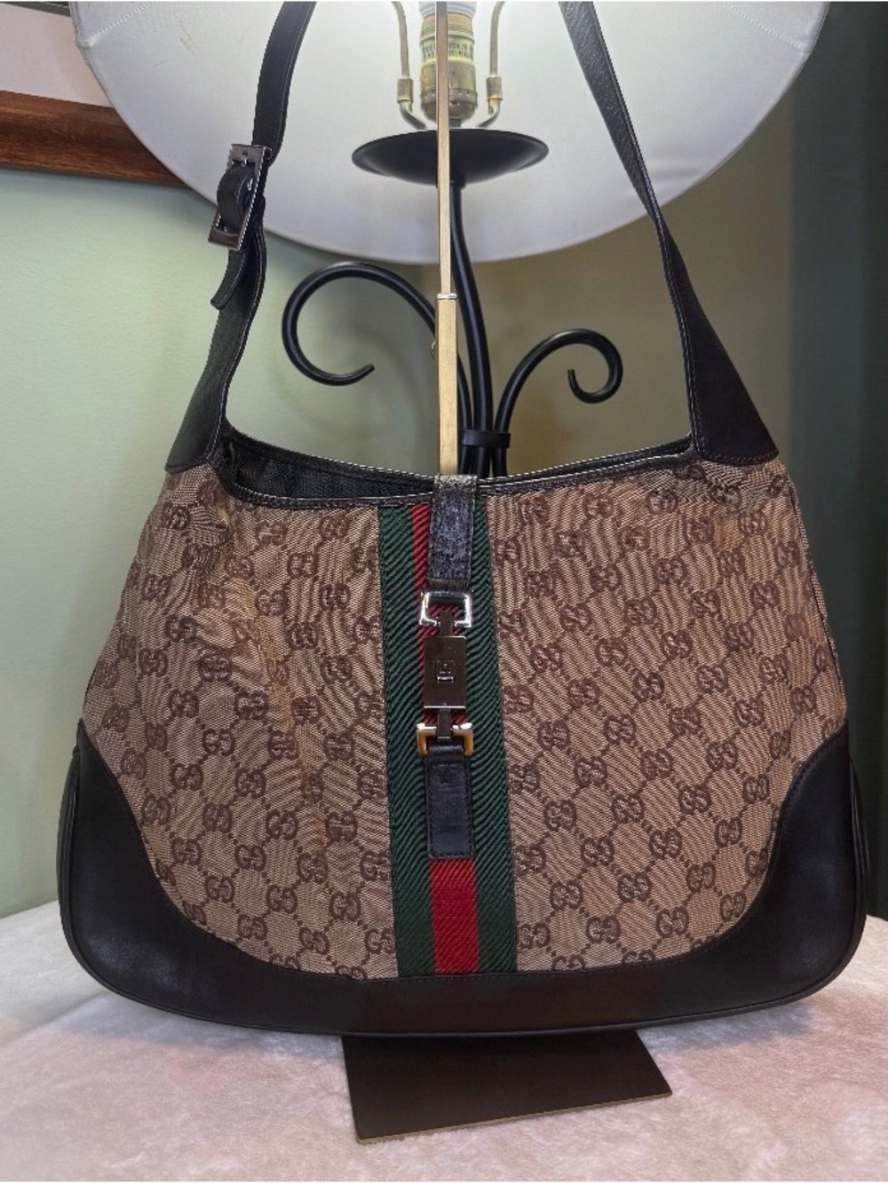 Gucci Jackie Hobo Bag with COA